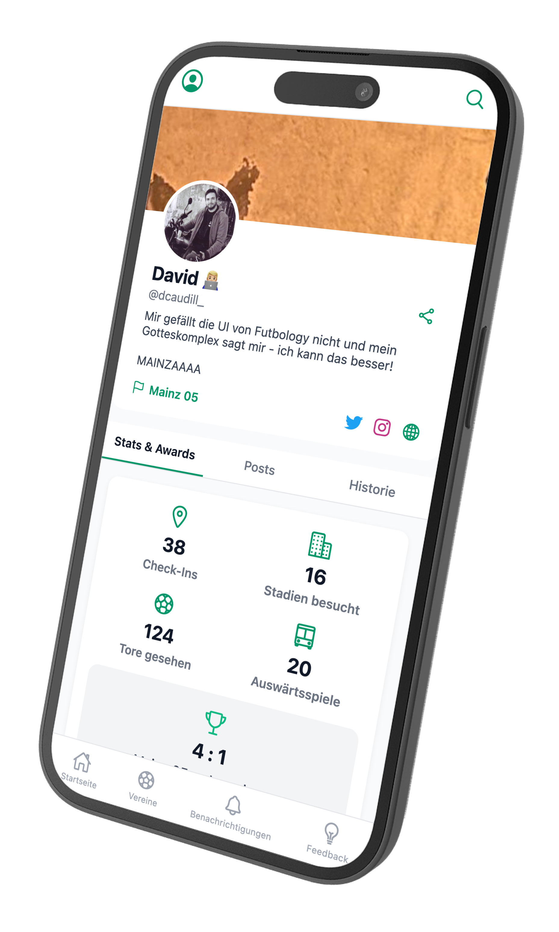 FanZone App Screenshot
